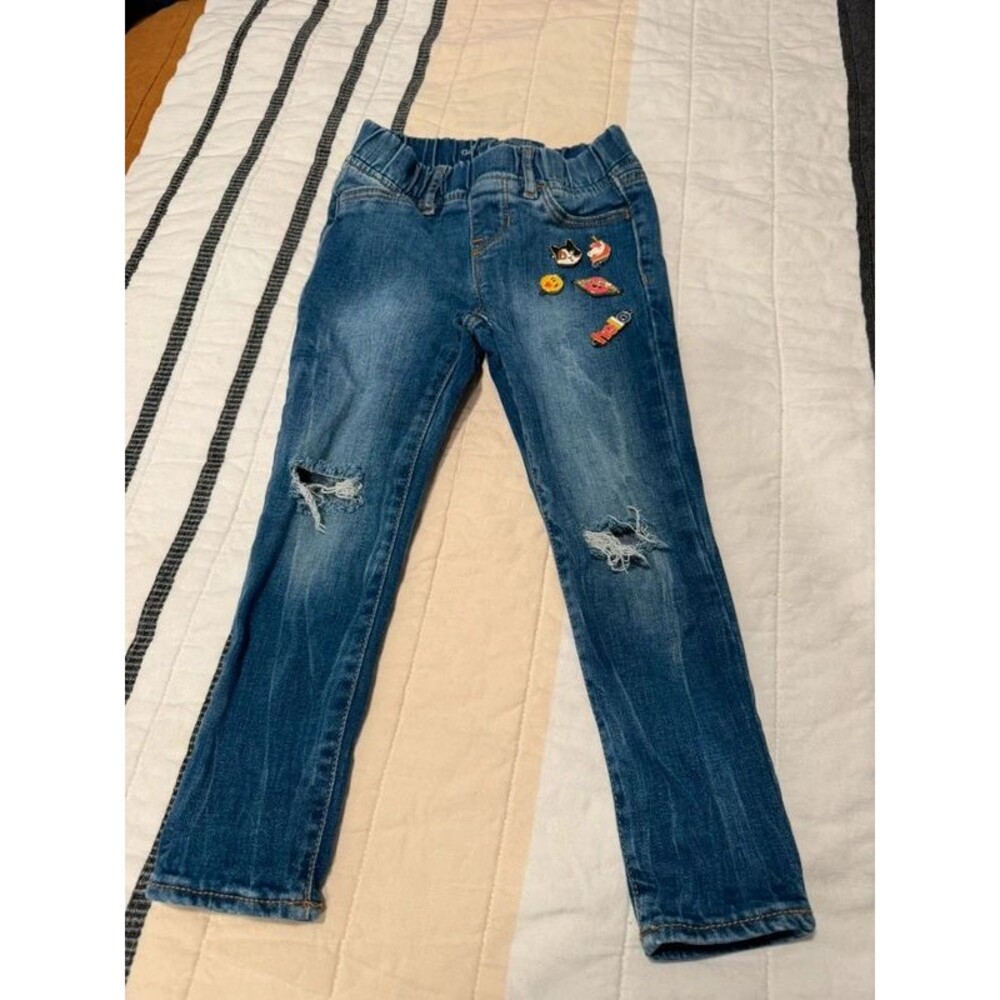 GAP Kids Jegging Jeans With Pins-Size 6 Regular